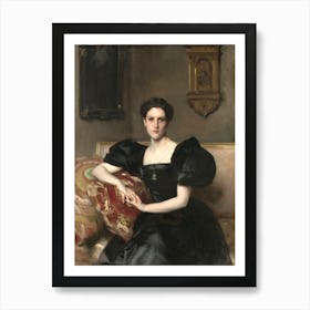 Elizabeth Winthrop Chanler (Mrs. John Jay Chapman), John Singer Sargent Art Print