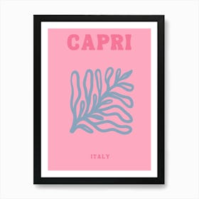 Capri Italy Art Print