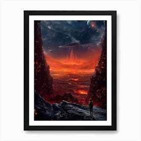 Alien Landscape 1 Art Print