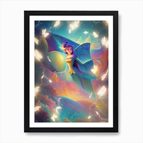 Fairy In The Sky 1 Art Print