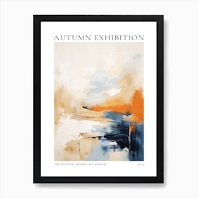 Autumn Exhibition Modern Abstract Poster 30 Art Print