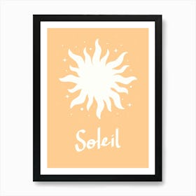 Soleil Art Print