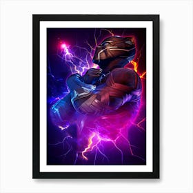 Black Panther Art Print