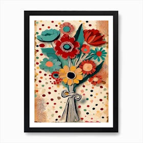 Bouquet Of Flowers 11 Art Print