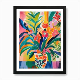 Colorful bouquet of Flowers In A Vase 1 Poster