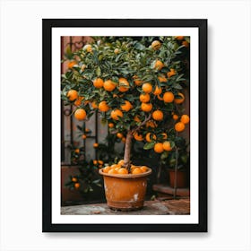 Tangerine Tree 1 Art Print