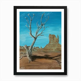 The Lone Tree Art Print