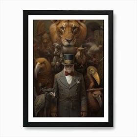 King Of The Jungle Art Print