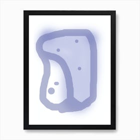 Piece Of abstract object Art Print