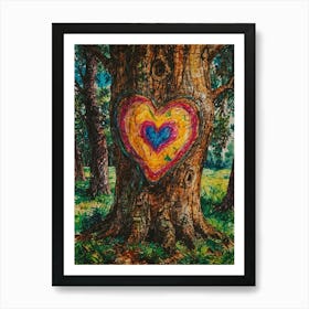 Heart Of The Forest 8 Art Print