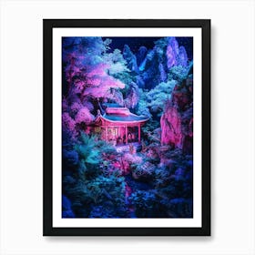 Asian Garden Art Print