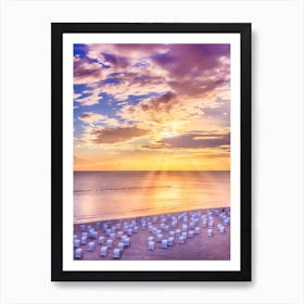 Baltic Sea Sunrise Art Print