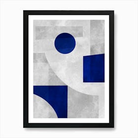 Contemporary forms 10 Art Print