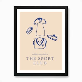 Sport Club Print Art Print