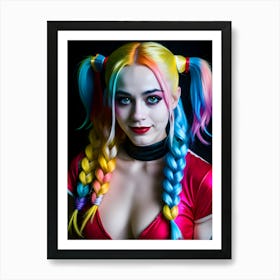 Pretty Punk Girl 3 Art Print