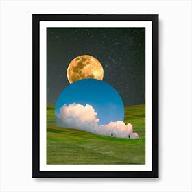 New Moon Art Print