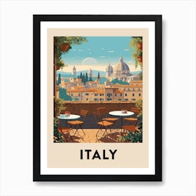 Vintage Travel Poster Italy 6 Art Print