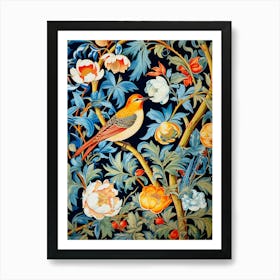 Bird On A Branch Art Print