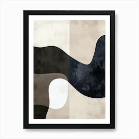 Earthy Vibes Minimalist Style Art Print