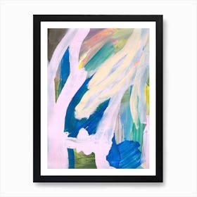 Pink Abstract Art Print