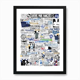 Queens Park Rangers 5 Art Print