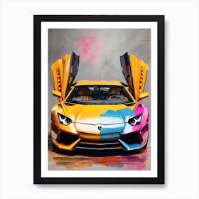 Lamborghini 7 Art Print