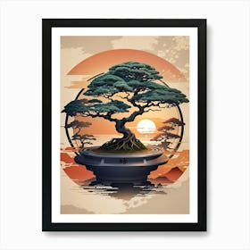 Bonsai Tree Art Print