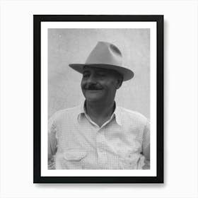 Untitled Photo, Possibly Related To Juan Candelaria, Owner Of Several Thousand Acres Of Land Near Concho, Arizona Art Print