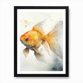 Goldfish Painting Art Print