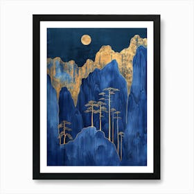 Chinese Mountains 103 Art Print