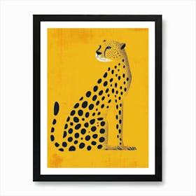 Yellow Cheetah 2 Poster