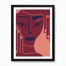 Hands On Square Art Print