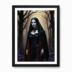 Vampire Diaries Art Print