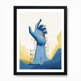 Hand Of God Art Print