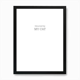 Funny Cat Quote Art Print