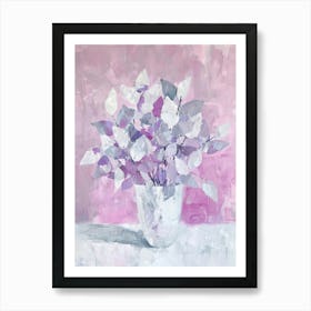 A World Of Flowers Lavender 2 Painting Art Print
