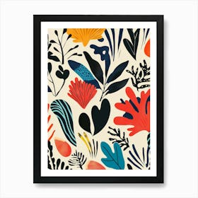 Floral Pattern 1 Art Print