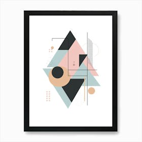 Abstract Geometric Pattern 7 Art Print