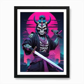 Samurai 5 Art Print