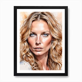 Kate Moss 4 Art Print