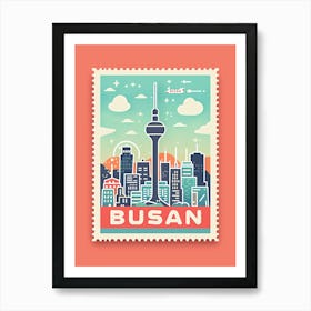 Busan City 1 Art Print