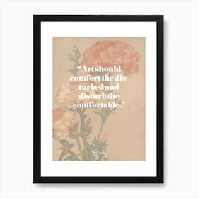 Artist Quote Banksy Art Print