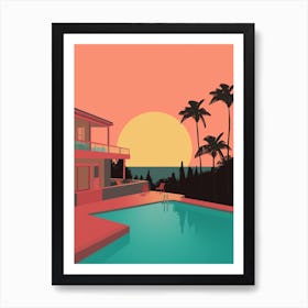 Barbados 2 Travel Illustration Art Print