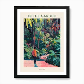 In The Garden Poster Balboa Park Usa 3 Art Print