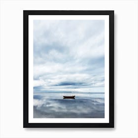 Boat On The Water Art Print