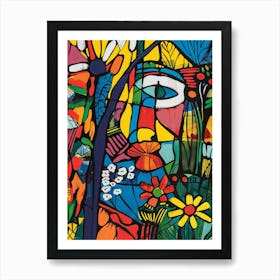 'Garden Of Flowers' Art Print