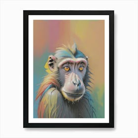 Lonely Ape Art Print