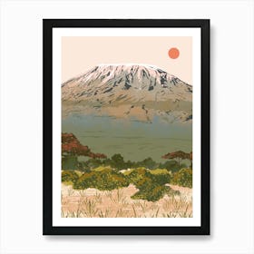 Kilimanjaro Tanzania Art Print