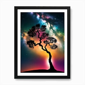 Lone Tree In The Sky 1 Art Print