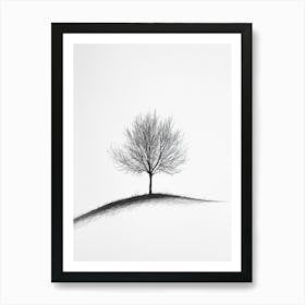 Lone Tree 3 Art Print